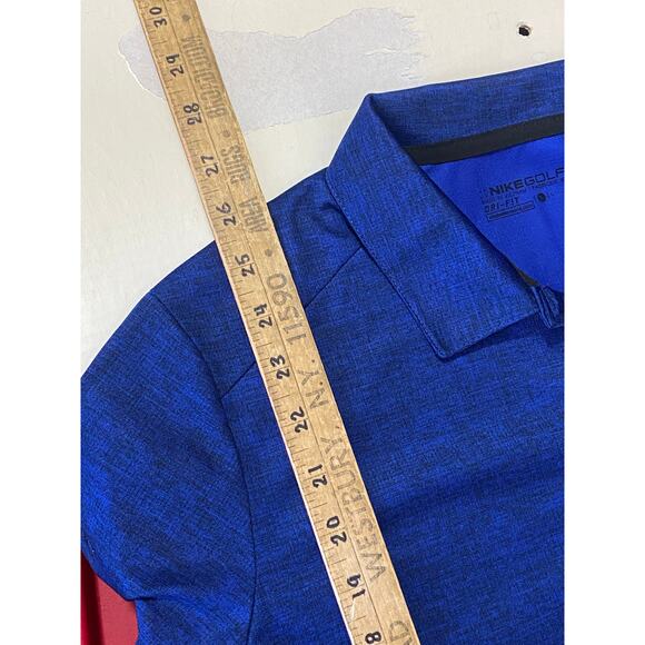 Nike Golf Dri-FIT Women’s Polo Blue Short Sleeve Size Large Waterstone Financial - Picture 5 of 9